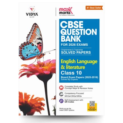English Language & Literature Class 10 Maxx Marks CBSE Question Bank for 2026 Board Exams