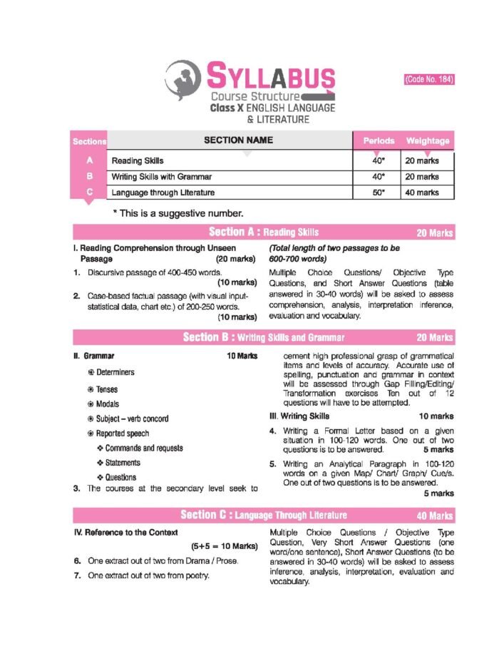 English Language & Literature Class 10 Maxx Marks CBSE Question Bank for 2026 Board Exams - Image 7