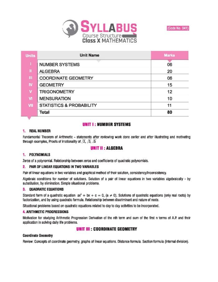 Mathematics Std Class 10 Maxx Marks CBSE Question Bank for 2026 Board Exams Recommended by Dear Sir YouTube Channel - Image 7